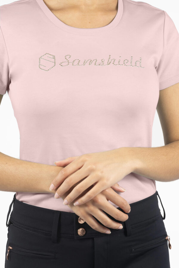Samshield T-shirt SS22 Axelle Bonnie Metal Dots Rose