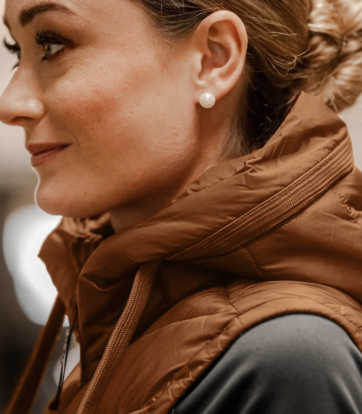 E.L.T Bodywarmer Ostende Kaneel