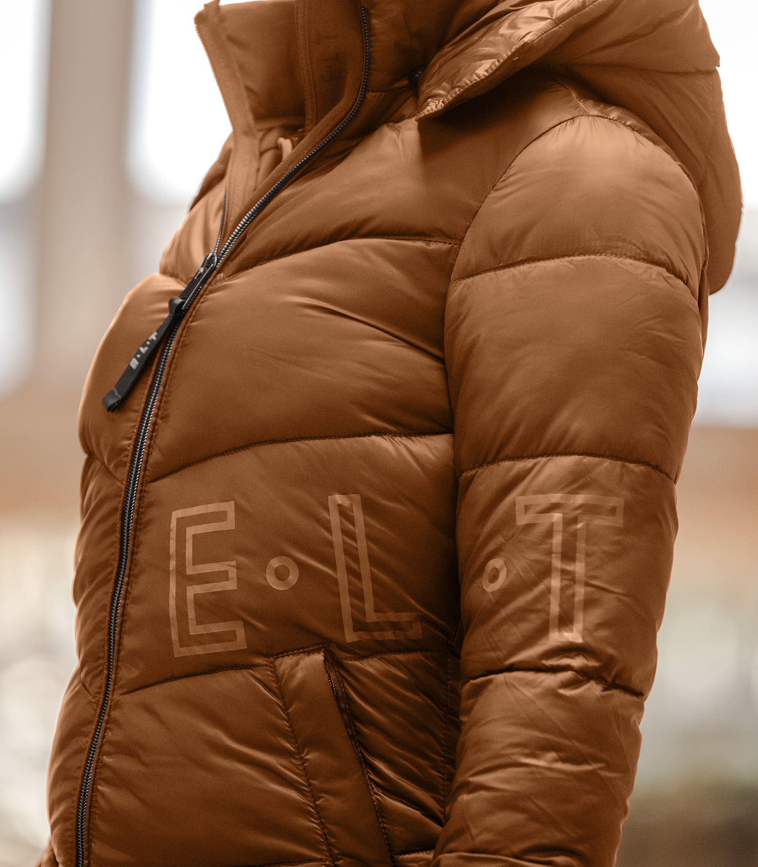 E.L.T Winterjas Oslo Kaneel