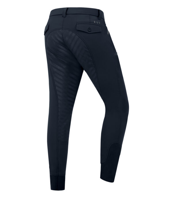 E.L.T. Heren rijbroek Marc Full Grip Navy - Afbeelding 2