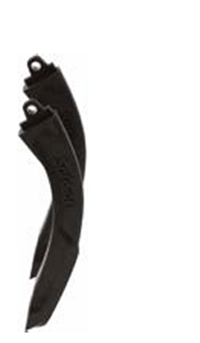 Eigen link Flex-On-stijgbeugel-veiligheids-arm-Black