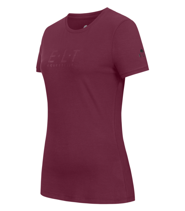 E.L.T  T- Shirt Perugia Velvet Red - Afbeelding 2