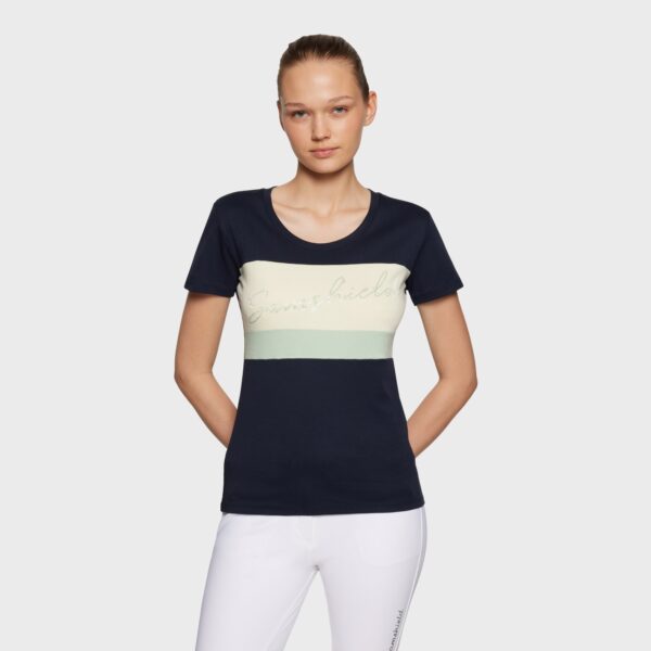 Samshield SS25 Alba Crystals Navy Pistaccio