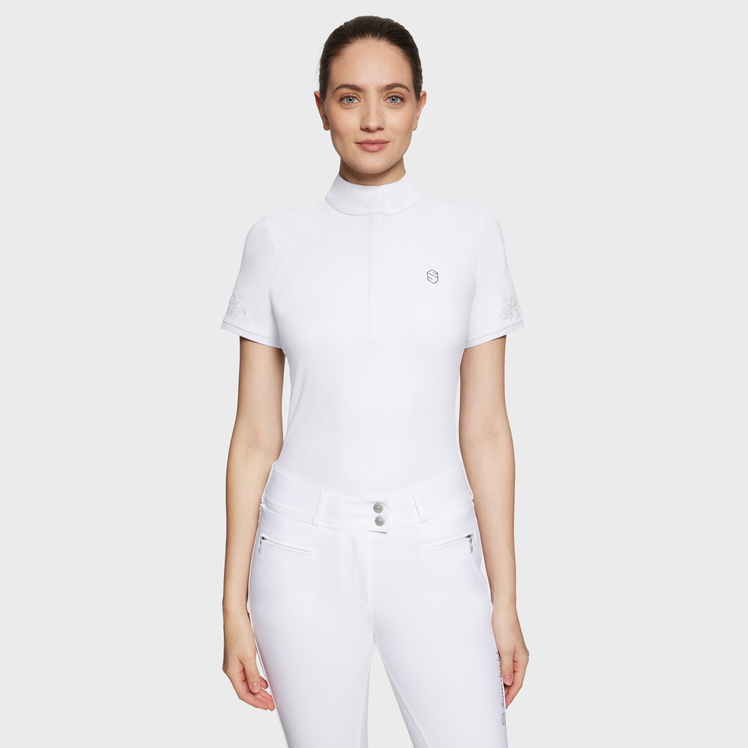 Samshield SS25 Polo Barbara White