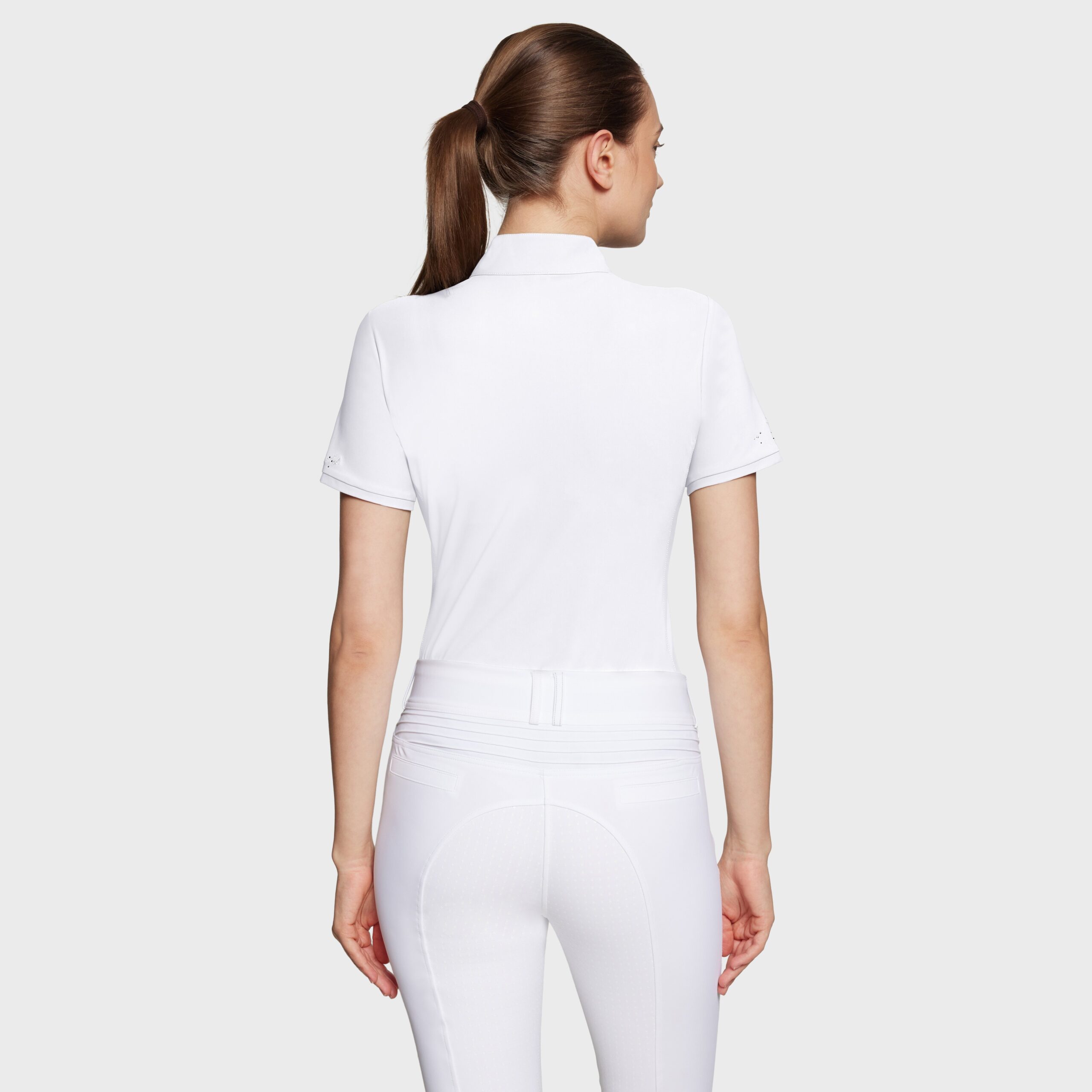 Samshield SS25 Polo Barbara White - Afbeelding 2