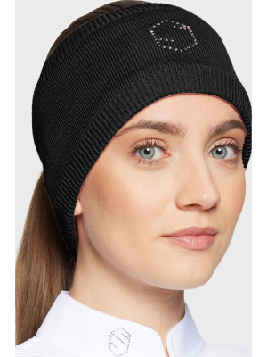 Samshield FW25 Amalie Crystal Square hoofdband Black