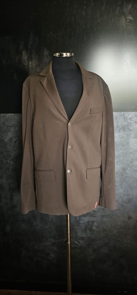 Animo wedstrijdjasje Heren model Ianos mesh brown