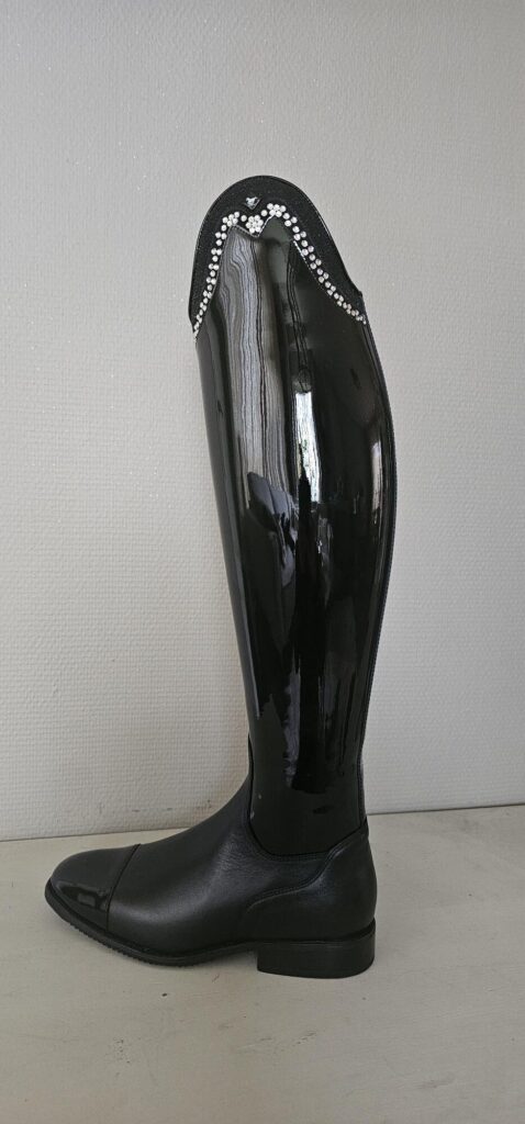 De Niro Boot Belini Patent Black 38 MA M