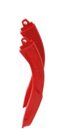 Flex-On stijgbeugel veiligheids arm Red