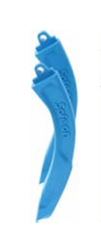 Flex-On stijgbeugel veiligheids arm Light Blue